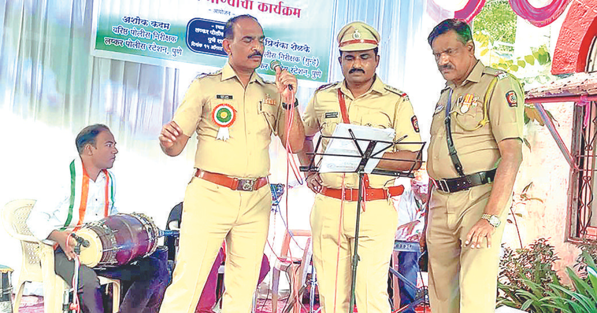 After solving crimes, cops unwind with music